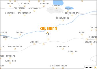 map of Krushina