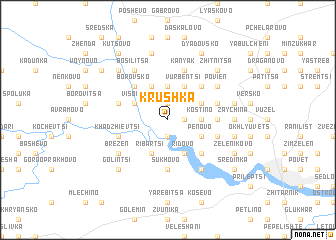 map of Krushka