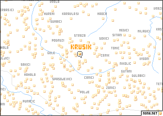 map of Krusik