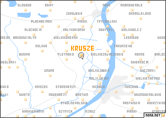 map of Krusze