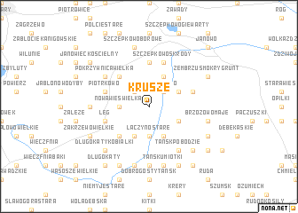 map of Krusze
