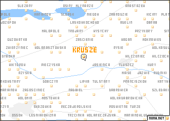map of Krusze