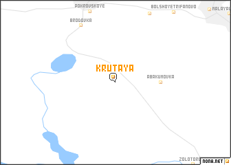 map of Krutaya