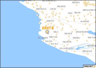 map of Kruta