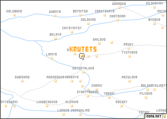 map of Krutets