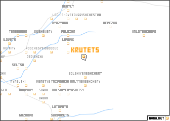 map of Krutets