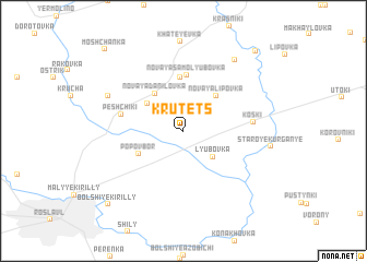 map of Krutets