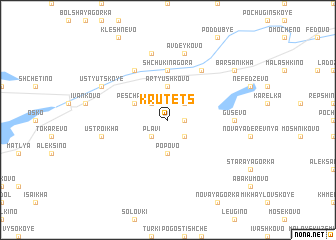 map of Krutets