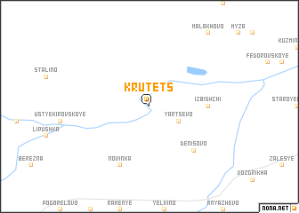 map of Krutets