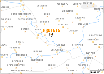 map of Krutets