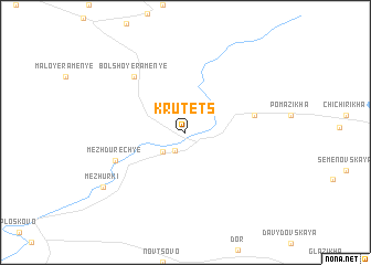 map of Krutets