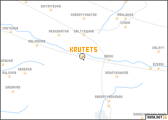 map of Krutets