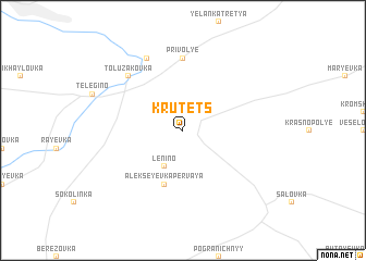 map of Krutets