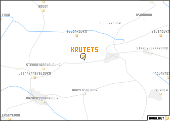 map of Krutets