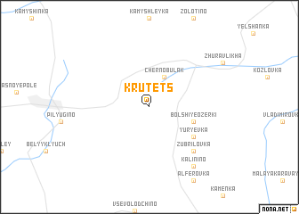 map of Krutets