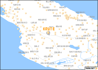 map of Krute