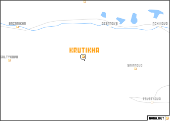 map of Krutikha