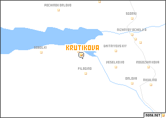 map of Krutikova