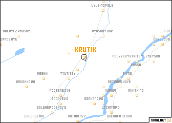 map of Krutik