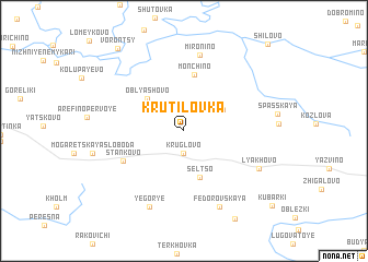 map of Krutilovka