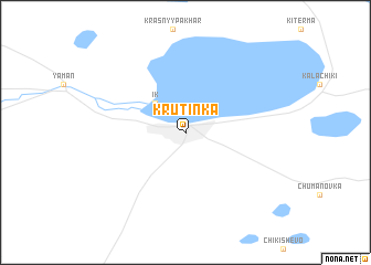 map of Krutinka