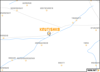 map of Krutishka