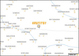 map of Krutitsy