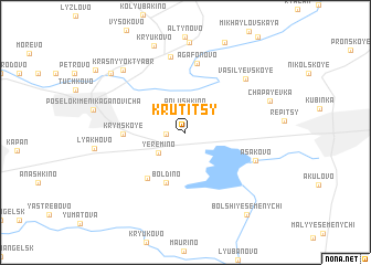 map of Krutitsy