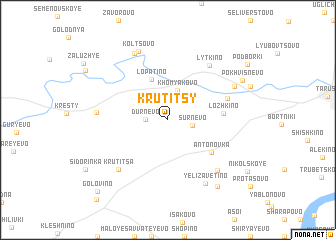 map of Krutitsy