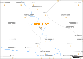 map of Krutitsy