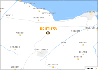 map of Krutitsy