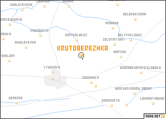 map of Krutoberezhka