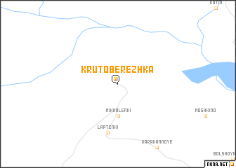 map of Krutoberezhka