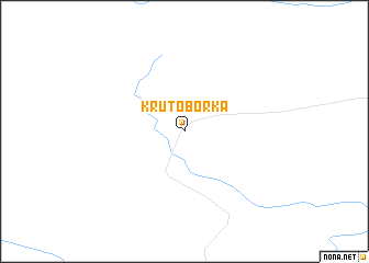 map of Krutoborka