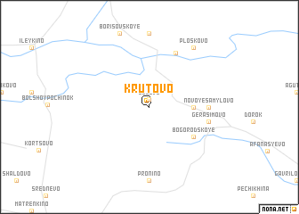 map of Krutovo