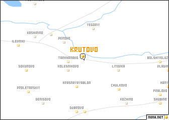 map of Krutovo