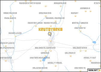 map of Krutoyarka