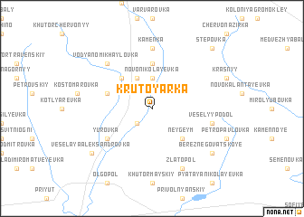 map of Krutoyarka