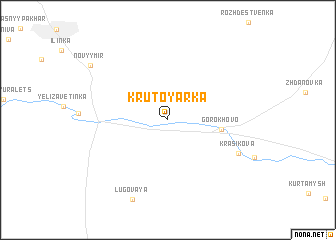 map of Krutoyarka