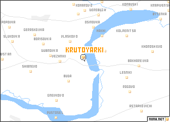 map of Krutoyarki