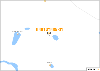 map of Krutoyarskiy