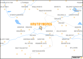 map of Krutoy Bereg