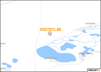 map of Krutoy Log