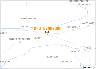 map of Krutoy Maydan