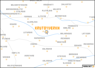 map of Krutoy Verkh