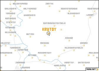 map of Krutoy