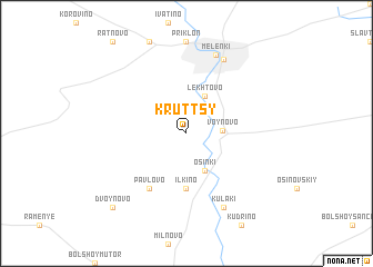 map of Kruttsy