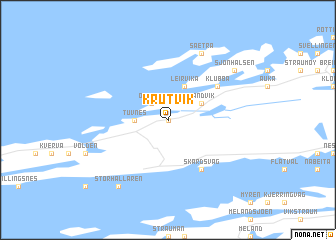 map of Krutvik