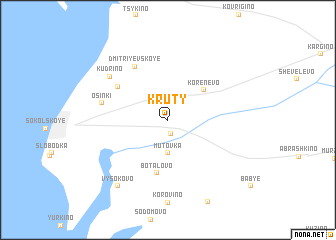 map of Kruty