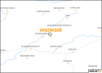 map of Kruzhkovo